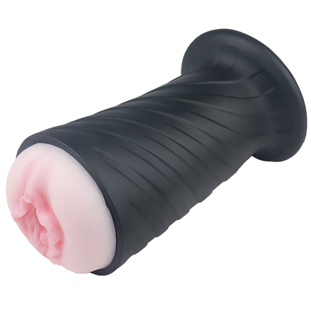 YoYoLemon Male Masturbator Cup Hands-Free Realistic Textured Vagina Ad