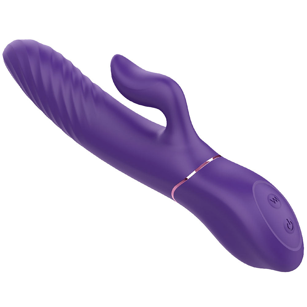 YoYoLemon Smart Heating Rabbit Vibrator for Women with 9 Thrusting for